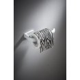thumbnail image 4 of Portarrollos de papel higiénico de pared, de latón, para baño, blanco, 4 of 4