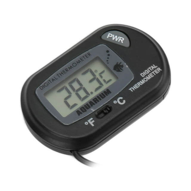 Refrigerators Probe Thermometer,LCD Digital Aquarium Thermometer Water Thermometer Waterproof Probe Thermometer Finely Tuned Performance
