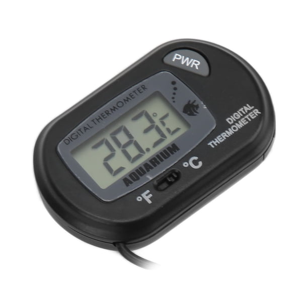 Termómetro de agua NikouMX digital LCD impermeable para acuario