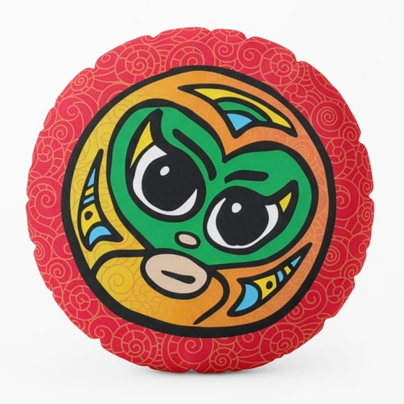 Cojín decorativo Distroller 60 x 60 cm luchador rojo