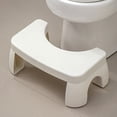 thumbnail image 3 of Stylish Stool - Adults Stool Bathroom Stool adding an elegant touch For Durable Easy Clean And Toddler For Stool For Adults To Install Easy/White, 3 of 9