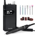 thumbnail image 1 of Taladro de uñas eléctrico Lavinda 35000 RPM recargable - Negro, 1 of 7
