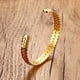 thumbnail image 4 of Pulsera Sunnimix para Mujer Dorado 8 Ancho, 4 of 8