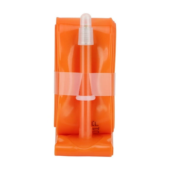 BLEEUS Tpu 700C*23-35C Bike Inner Tube with Presta Valve for Road Bike Cycling Essentials (Orange 45L)