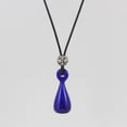 thumbnail image 3 of Milaget Aromatherapy Essential Oil Perfume DIY Glass Bell Pendant - Dark Blue, 3 of 7