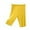 Yellow, variant on Cameland Pajama Bottom Shorts for Women Elastic Waist Stretchy Casual Loose Solid Knee Length Sleepwear