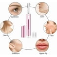 thumbnail image 3 of Upgraded Eyebrow Trimmer, Precision Electric Eyebrow Razor for Women,Facial Hair Remover with Comb No Pulling Sensation Painless for Face Chin Neck, Upper-Lip, Peach-Fuzz, 3 of 7