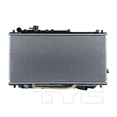 thumbnail image 5 of For Kia Spectra Radiator 2000 01 02 03 2004 | Vehicle Trim: 1.8L L4 1793cc; w/ Automatic Transmission | KI3010104 | 0K2A6-15200J, 5 of 6