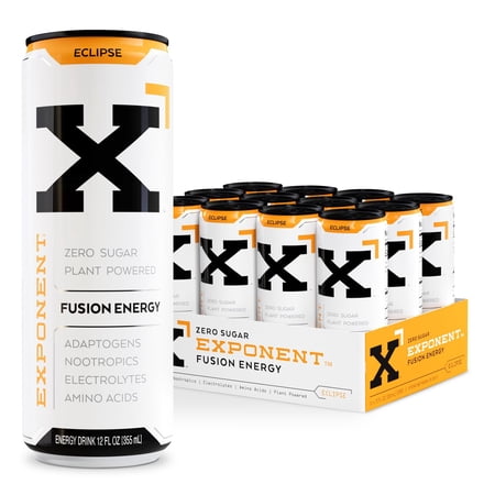 Exponent Energy Eclipse Beverage 12 Fl Oz (Pack Of 12)
