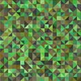 thumbnail image 1 of Ahgly Company Indoor Square Patterned Pea Green Area Rugs, 4' Square, 1 of 6