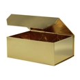 thumbnail image 1 of OBMMIRAO Caja de regalo dorada de 3 piezas de 9,5 x 7 x 4 pulgadas, caja de regalo resistente con tapa para embalaje de regalo, cajas de almacenamiento plegables con cierre magnético, caja de propuest, 1 of 1