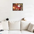 thumbnail image 3 of Navidad gato resina diamante costura DIY 5D Santa Claus pintura de diamantes de imitación bordado de cristal oficina en casa punto de cruz Eigraketly JR0622-03, 3 of 6