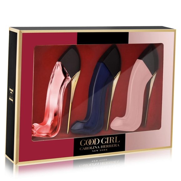 Set de regalo Perfume Carolina Herrera Good Girl, 3 unidades de 7 ml