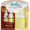 Febreze NOTICEables Cinnamon Sugar & Home/Cinnamon Roll & Buttercream Icing Refill, 0.879, 2ct