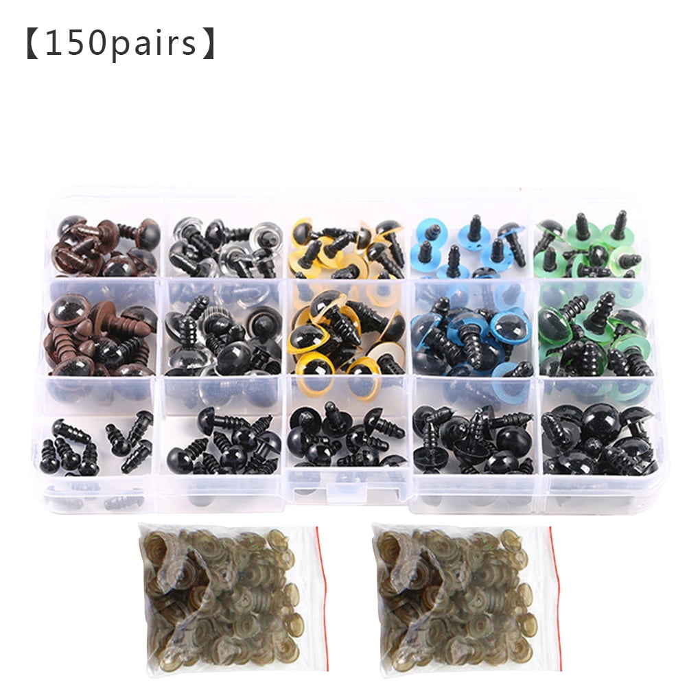 Plastic Toy Eyes Washer Doll Stuffed Animals Toys Sewing Crafting Buttons Accessories