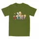 thumbnail image 3 of Camiseta de algodón puro con personajes de cómic de Peanuts para hombre y mujer, divertida, con Snoopy, Charlie Brown, Linus y Lucy, ropa, 3 of 5