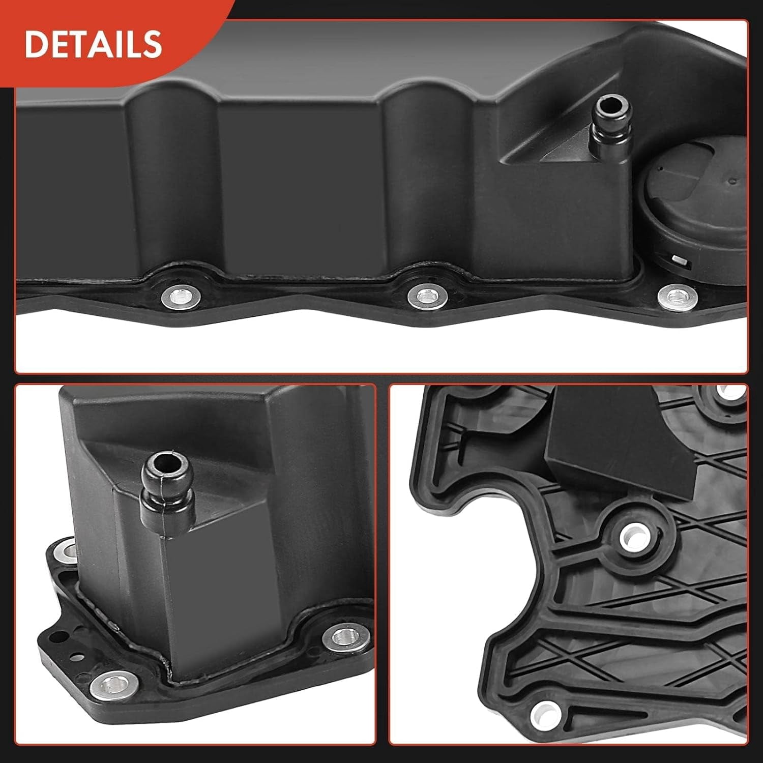 A-Premium Engine Valve Cover with Gasket Compatible with Volvo S80 XC70 XC90 2007-2014 XC60 2010-2014 V70 2008-2010 Land Rover LR2 2008-2012 3.2L