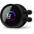 thumbnail image 5 of NZXT Kraken 280mm - RL-KN280-B1 - AIO CPU Liquid Cooler - LCD Display - 2 x F140P Static Pressure Fan Radiator Fans, Intel LGA 1851/1700 & AMD AM5 Compatible, 5 of 7