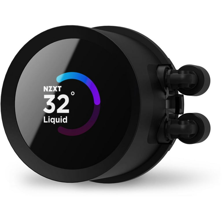 NZXT Kraken 280mm AIO CPU Cooler - LCD Display, 2x F140P Fans