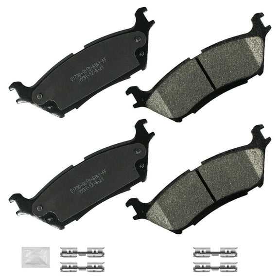 ACB ZONE 4PCS Rear Ceramic Brake Pads for 2015-2020 Ford Expedition F-150 Lincoln Navigator