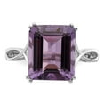 thumbnail image 5 of Sterling Silver Rhodium-plated Amethyst Ring QR2955AM, 5 of 5