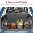 thumbnail image 4 of ForTesla Cybertruck2024 Trunk Luggage Net Bed Organizer Mesh Storage Net 4pocke/, 4 of 7