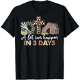 thumbnail image 1 of A Lot Can Happen In 3 Days Easter Religious Christian T-Shirt, 1 of 4