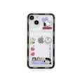 thumbnail image 3 of Bonita funda de teléfono transparente con dibujos animados de Snoopy y Charlie Brown para iPhone 16, 15, 14, 13, 12, 11 Pro Max, funda de billetera de TPU suave con tarjetero, 3 of 5