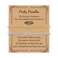 thumbnail image 1 of Pulseras GRCLD Love Knot Promise chapadas en oro para parejas, 1 of 6