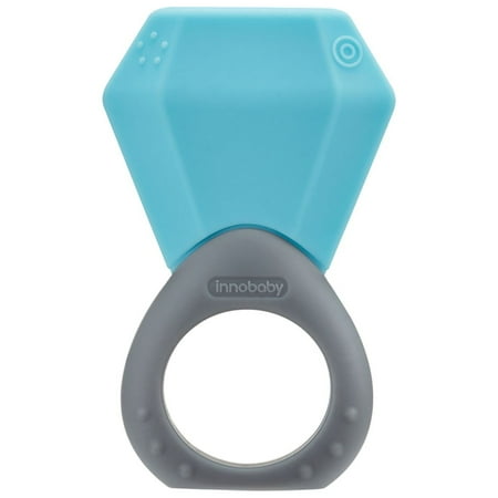 UPC: 0852865007454 | Innobaby Teethin SMART Birthstone Ring Teether March (Aquamarine)