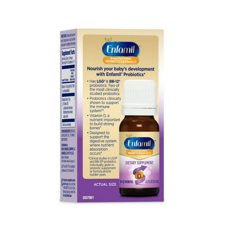 Enfamil Dual Probiotics Vitamin D