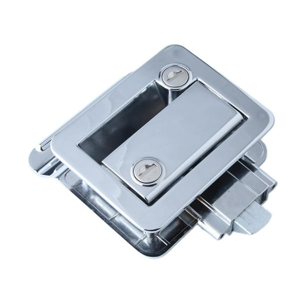Pestillo de cerradura de puerta de RV Cerradura de puerta de entrada de autocaravana Accesorios Viajes Profesional Cromado