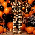 thumbnail image 3 of DISKEBUISS Pajama Sets for Women Halloween Print Long Sleeve Tops & Pants 2 Piece Casual Home Comfort, 3 of 5
