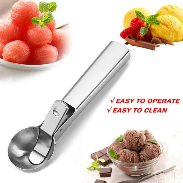 Small Ice Cream Scoop, Stainless Steel Icecream Scoop Scooper