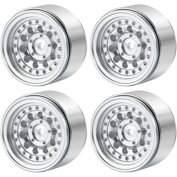 High-quality Aluminum Micro Beadlock Wheels Rims for Axial SCX24 Deadbolt RC Crawler Car Upgrades