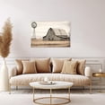 thumbnail image 4 of ZHONGYUTONG Farmhouse Barn Canvas Wall Art Rustic Windmill Picture Print Vintage Country Painting for Bedroom Decor Framed (16.00" x 24.00"), 4 of 5