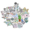 thumbnail image 3 of 50xpc Graffiti Sticker Luggage Refrigerator Phone Water Cup Sticker, 3 of 5