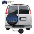 thumbnail image 4 of KAKALAD Giraffes Galaxy Spare Tire Cover Universal Vehicle Accessories Buckle Car Tools 15”in, 4 of 6