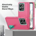 thumbnail image 3 of Dteck For Motorola Moto G Power 2025 Case with Built-in Kickstand + Lanyard, Shockproof/DropProof Military Grade Protective Cover For Moto G Power 5G 2025,Rose, 3 of 7