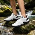 thumbnail image 4 of Men's Wide Toe Barefoot Shoes Lightweight Breathable Zero Drop Sneakers with Non-Slip Sole for Walking Hiking Gym Training Outdoor Travel and Everyday Comfort, 4 of 9