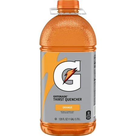 Gatorade Thirst Quencher Orange Sports Drink, 128 fl oz, 1 Count Bottle