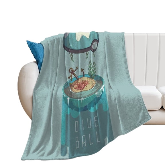 Anime Blankets Pokemon Throw Blanket 60"*80"（150*200cm） Pokemon Merch for Kids