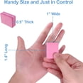 thumbnail image 6 of EXLEAF Nail Buffers (50 Pack) Mini Buffer Block Nail File for Acrylic Nails and Natural Nails,100/180 Grit Nail Buffer Block Bulk Buffing Blocks for Nail Buff Professional Manicure File Blocks Set, 6 of 7