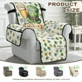 thumbnail image 4 of TSOVTHRID Green Hat Beer Shamrock Print Recliner Cover Non-Slip Reclining Covers with Pocket Stay in Place Recliner Chair Covers Washable Furniture Protector for Home St. Patrick's Day Decor, 4 of 7