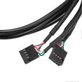thumbnail image 2 of Hub USB 5,25 pouces à 4 ports, haute vitesse, stable, Plug and Play, lecteur optique, panneau avant pour carte mère de bureau, 2 of 4