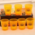 thumbnail image 4 of KARLSITEK 12 Halloween Candle Light Cup Electron Glowing Cups with Batteries Pumpkin Skull Masquerade Atmosphere Lamp Prop, 4 of 5