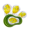 thumbnail image 1 of Set de 4 recipientes de alimentos de diferente tamaño, diseño limon, 1 of 5