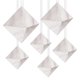 thumbnail image 1 of Diamantes de lámina 3-D, (paquete de 12) The Beistle Company 53735-S, 1 of 1