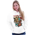 thumbnail image 4 of Break the Rules Japanese Mask Tattoo Hoodie Sweatshirt Women Men Brisco Brands X, 4 of 6