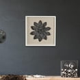 thumbnail image 6 of HomeRoots 489488 12 x 13 in. Black & Gold Flower Wood & Metal Wall Decor, 6 of 7